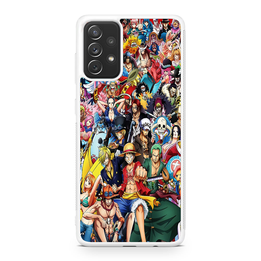 One Piece Characters In New World Galaxy A23 5G Case