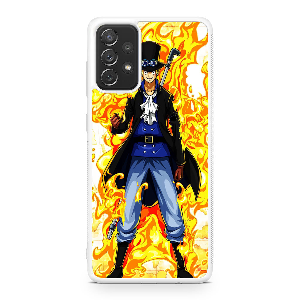 Sabo Mera Mera No Mi Galaxy A23 5G Case
