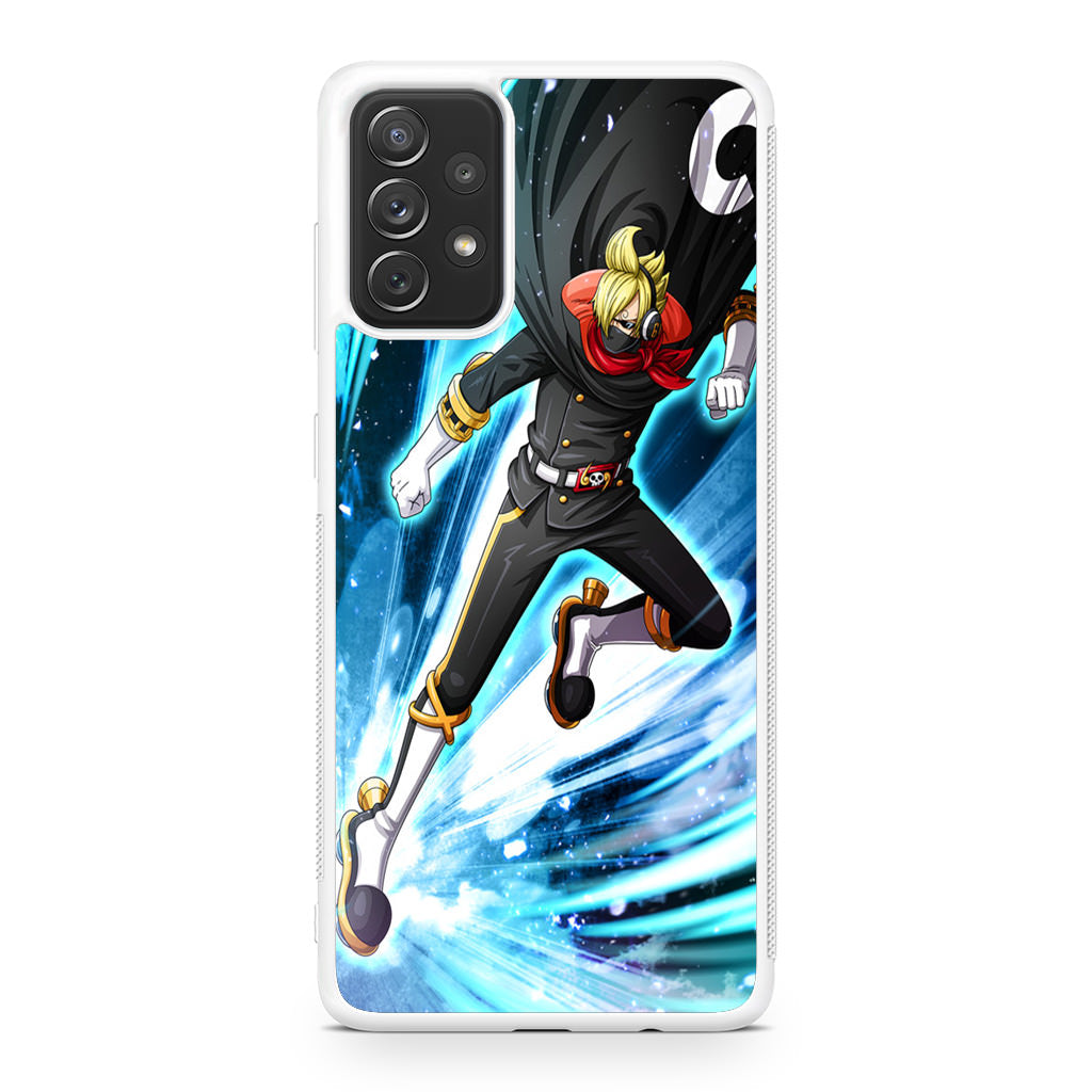 Stealth Black Vinsmoke Sanji Galaxy A23 5G Case