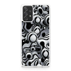 Abstract Art Black White Galaxy A23 5G Case