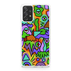 Abstract Colorful Doodle Art Galaxy A23 5G Case