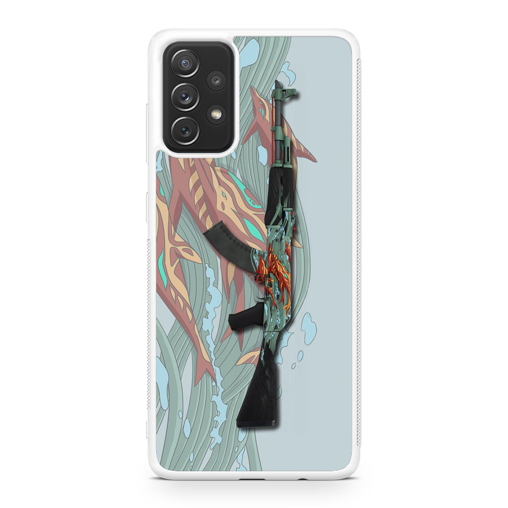 AK-47 Aquamarine Revenge Galaxy A32 / A52 / A72 Case
