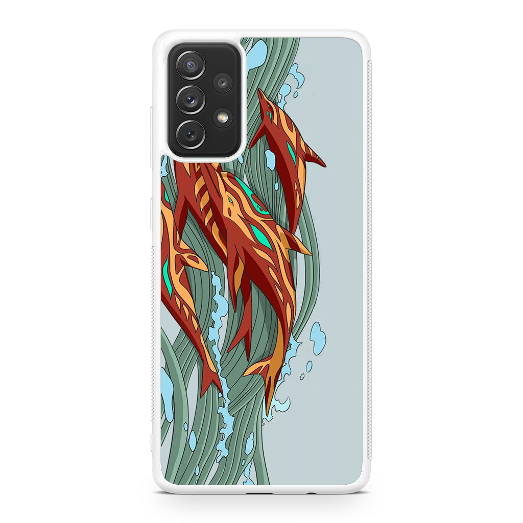 Aquamarine Revenge Galaxy A32 / A52 / A72 Case