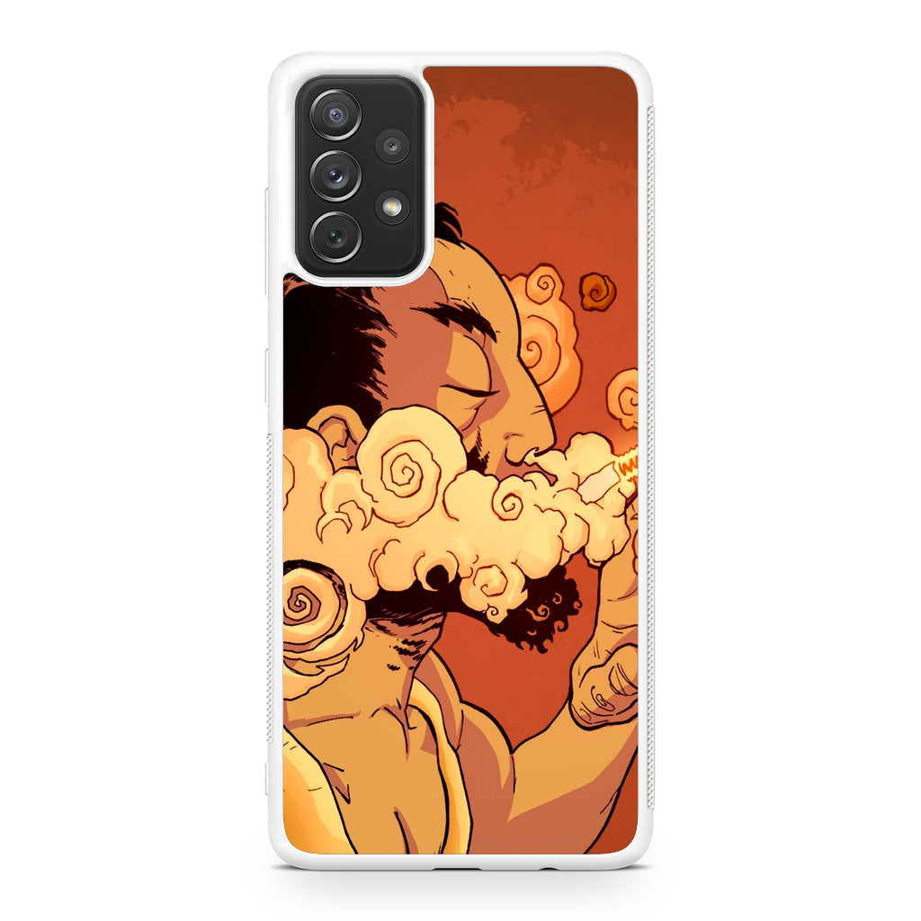 Artistic Psychedelic Smoke Galaxy A32 / A52 / A72 Case