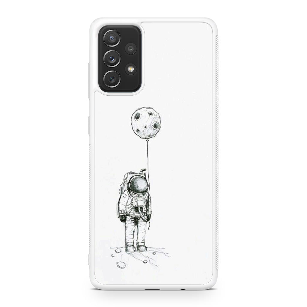 Astronaut Moon Balloon Galaxy A32 / A52 / A72 Case