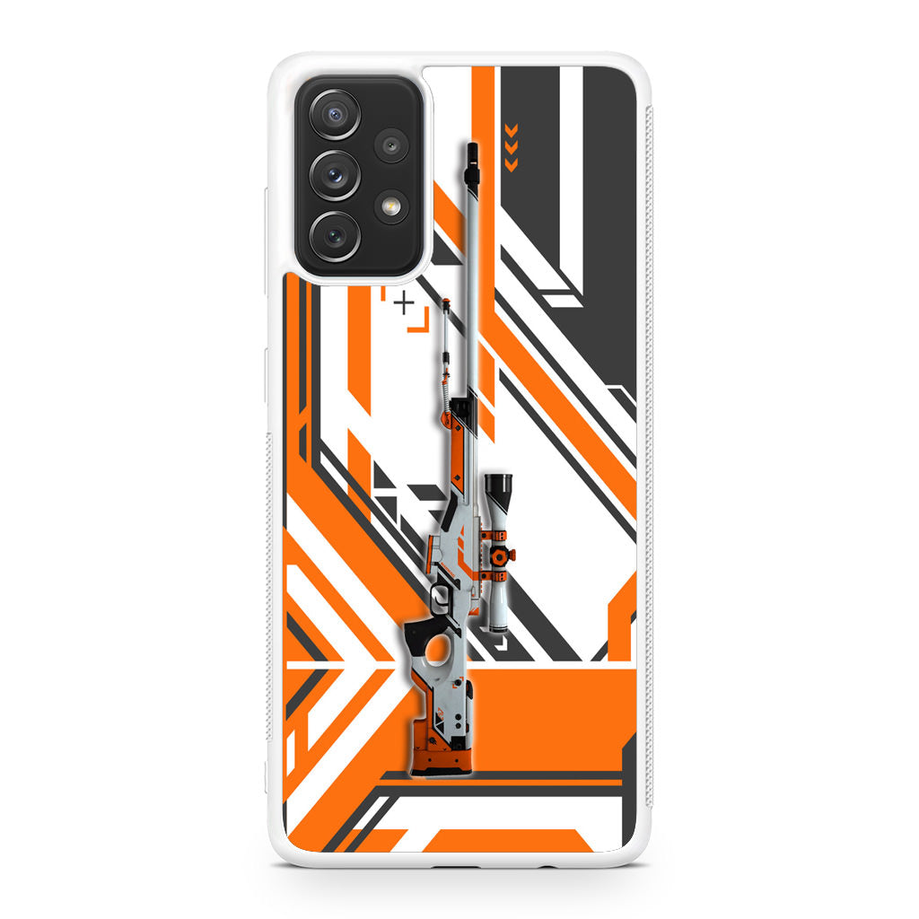 AWP Asiimov Galaxy A23 5G Case
