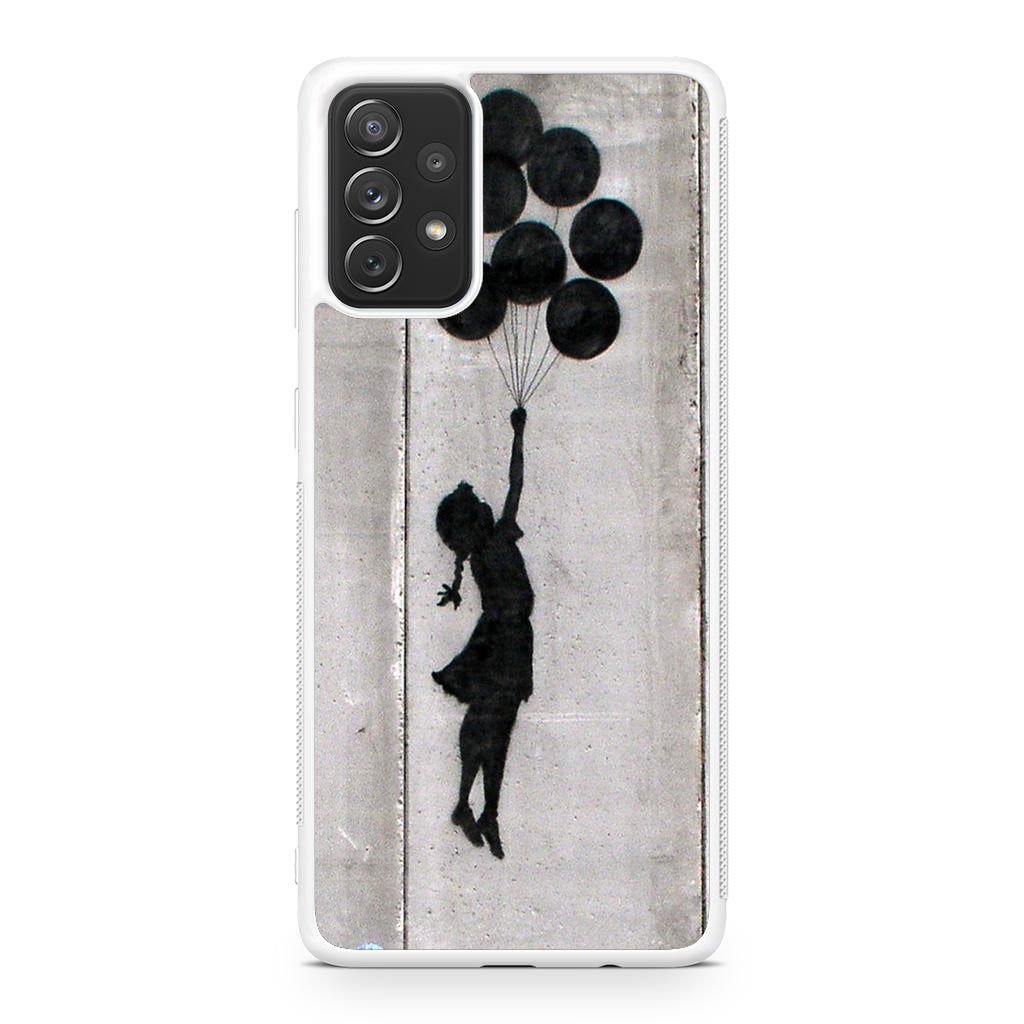 Banksy Girl With Balloons Galaxy A32 / A52 / A72 Case