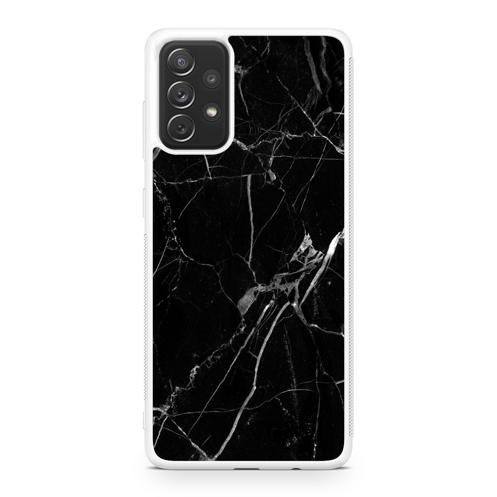 Black Marble Galaxy A32 / A52 / A72 Case