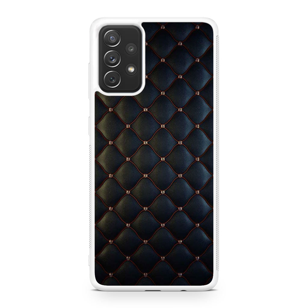 Black Royal Pattern Galaxy A32 / A52 / A72 Case