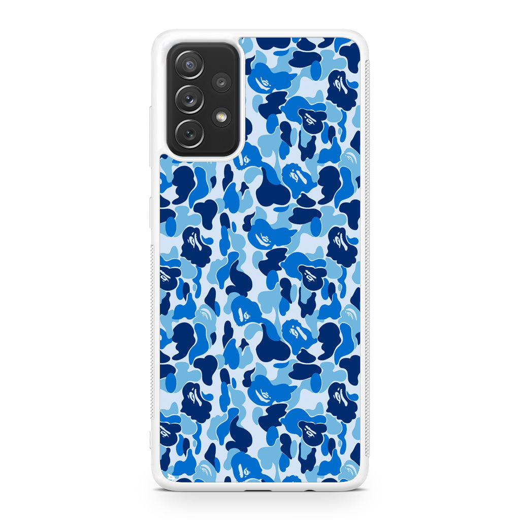 Blue Camo Galaxy A32 / A52 / A72 Case