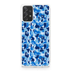 Blue Camo Galaxy A23 5G Case