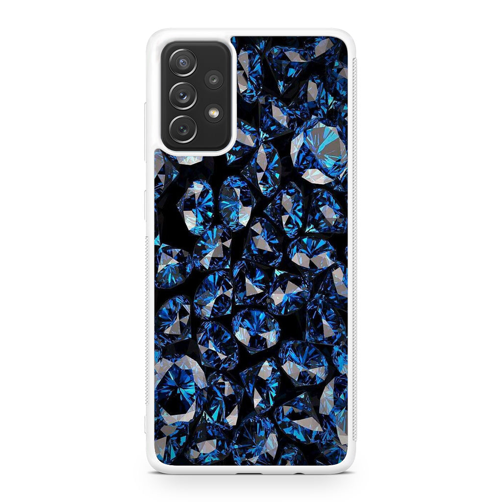 Blue Diamonds Pattern Galaxy A32 / A52 / A72 Case