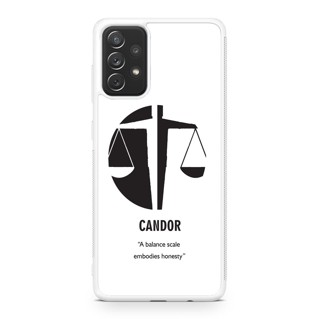 Candor Divergent Faction Galaxy A32 / A52 / A72 Case