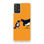 Cat Chicken Yellow Underwear Cute Galaxy A23 5G Case