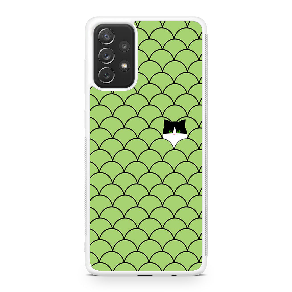 Cat Circles Galaxy A32 / A52 / A72 Case