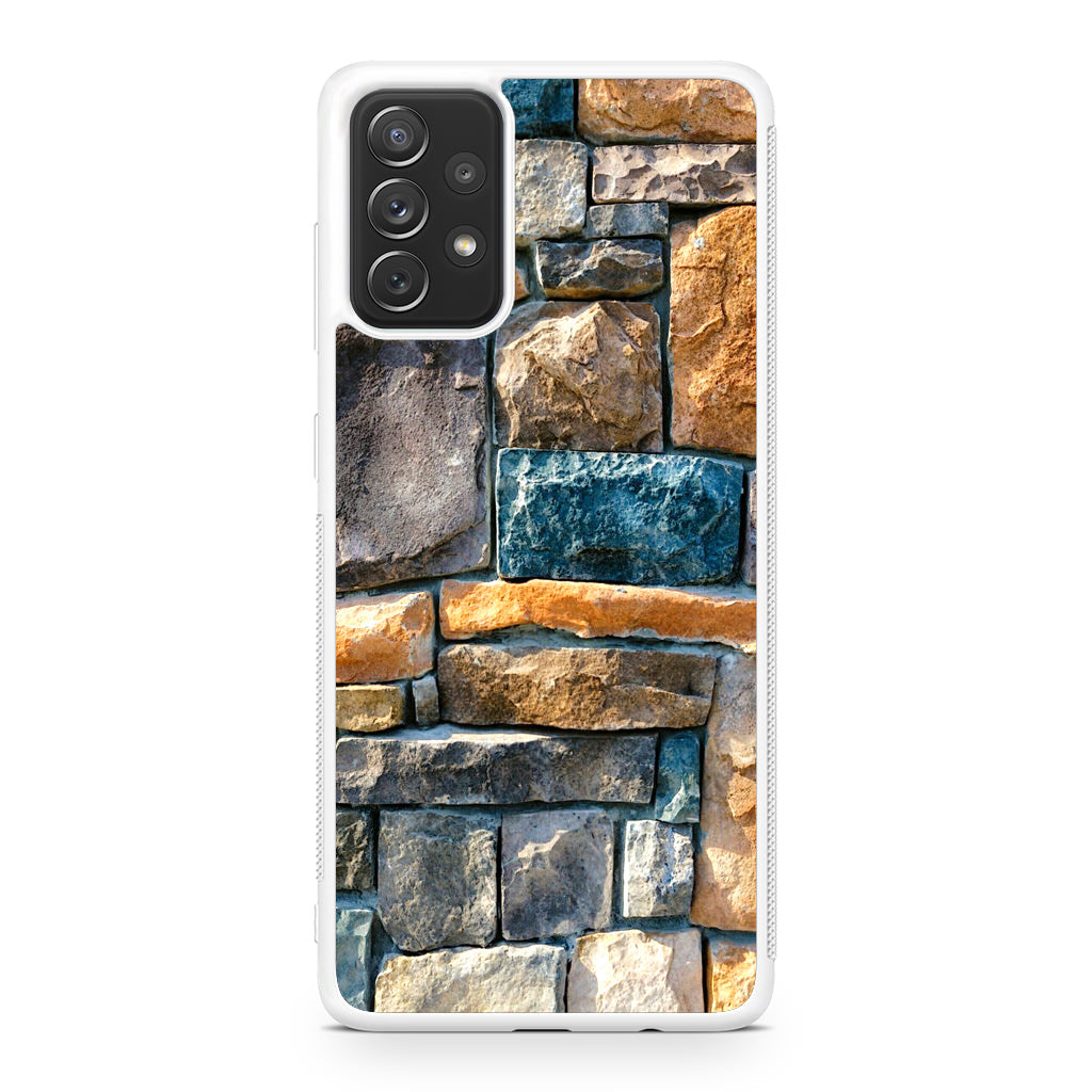 Colored Stone Piles Galaxy A32 / A52 / A72 Case