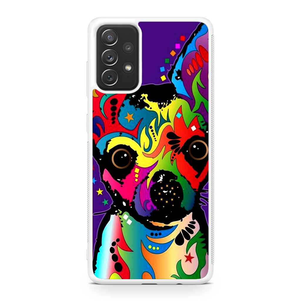 Colorful Chihuahua Galaxy A32 / A52 / A72 Case