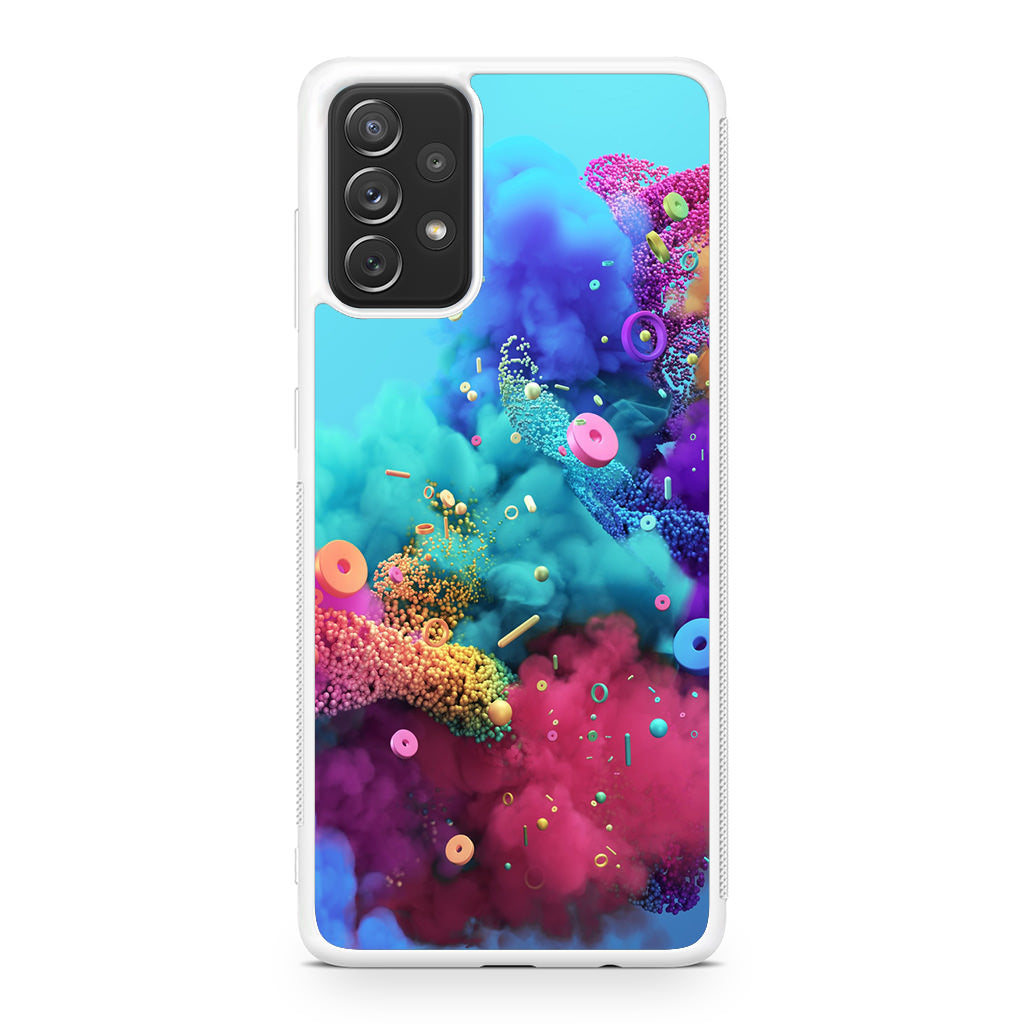 Colorful Smoke Boom Galaxy A32 / A52 / A72 Case