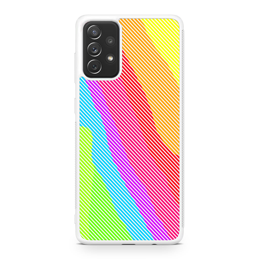 Colorful Stripes Galaxy A32 / A52 / A72 Case