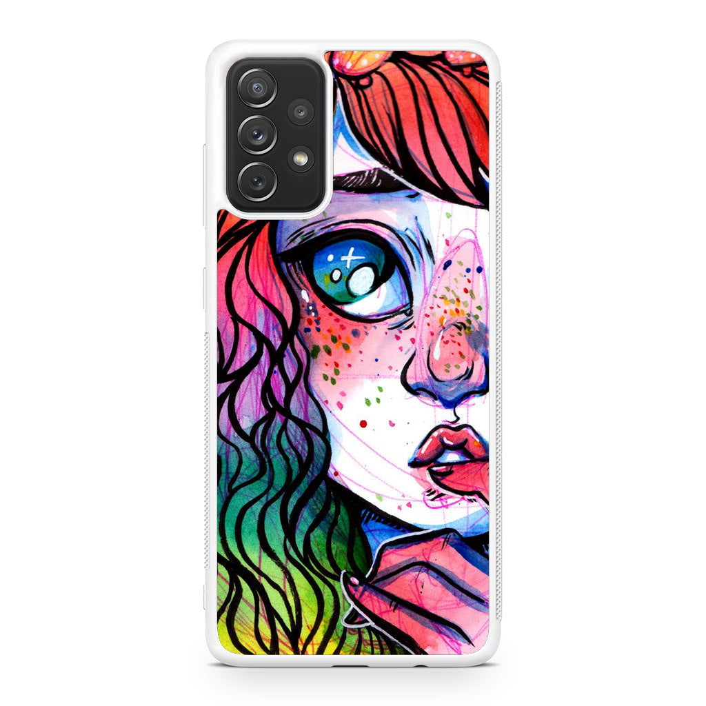 Eyes And Braids Galaxy A23 5G Case