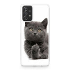 Finger British Shorthair Cat Galaxy A23 5G Case