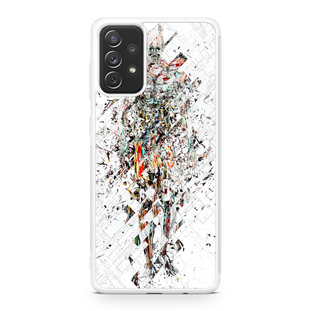 Fragmantacia Art Human Abstract Galaxy A23 5G Case
