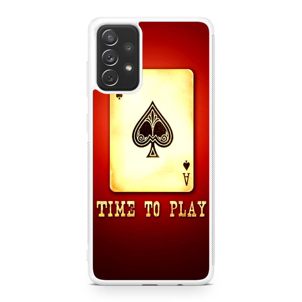 Game Card Time To Play Galaxy A32 / A52 / A72 Case