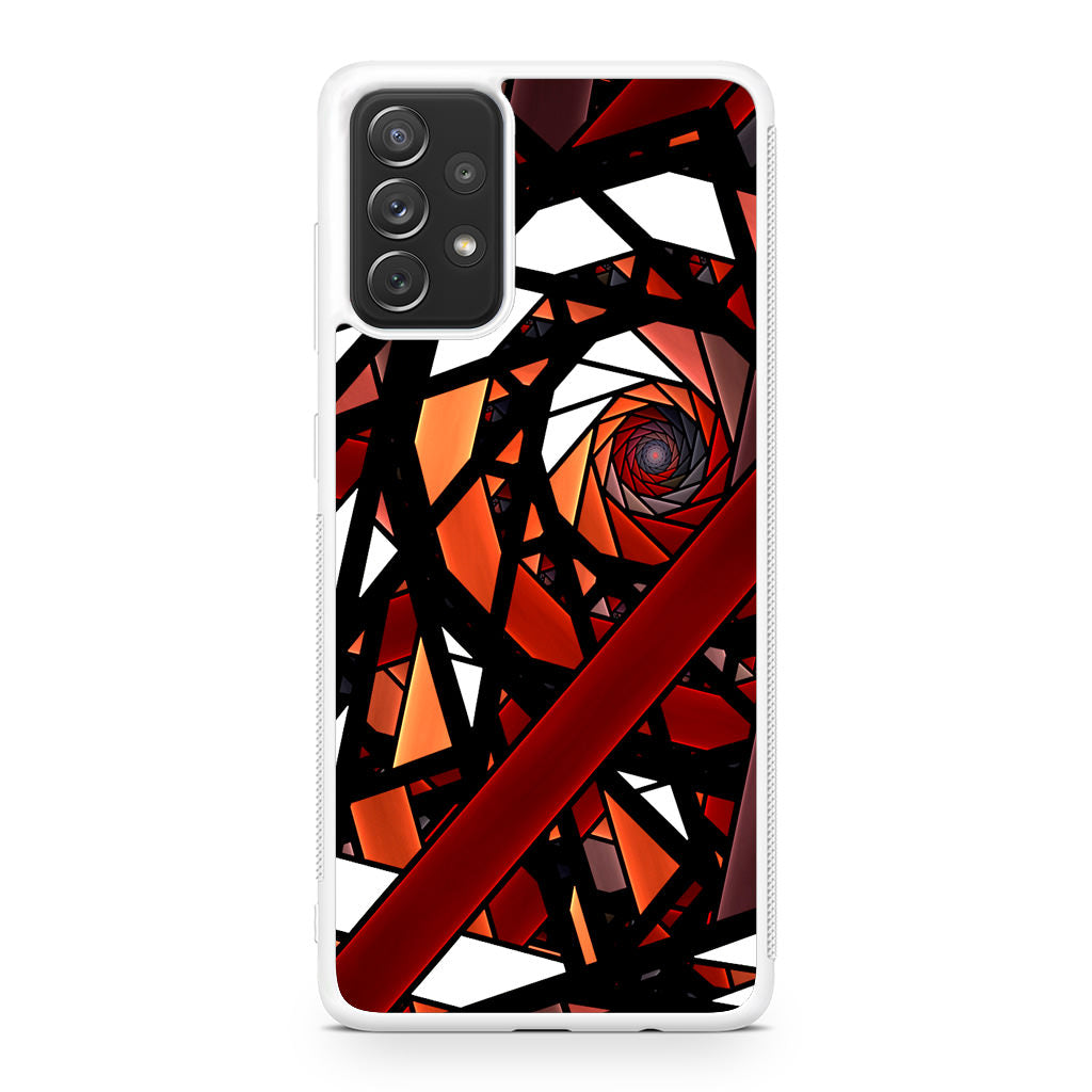Geometric Galaxy A23 5G Case