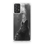Howling Wolves Black and White Galaxy A32 / A52 / A72 Case
