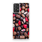I Love Choco Pattern Galaxy A23 5G Case