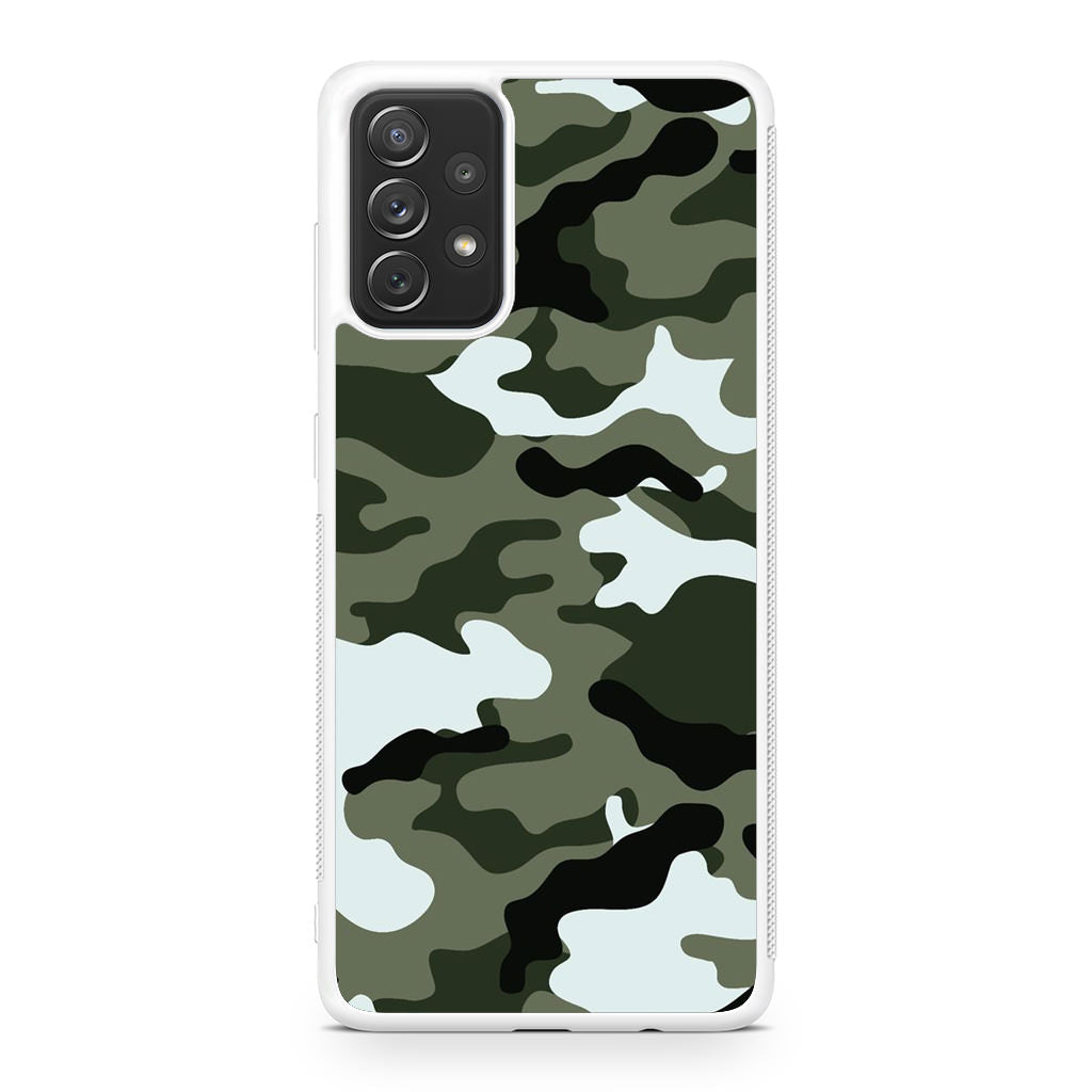 Military Green Camo Galaxy A23 5G Case