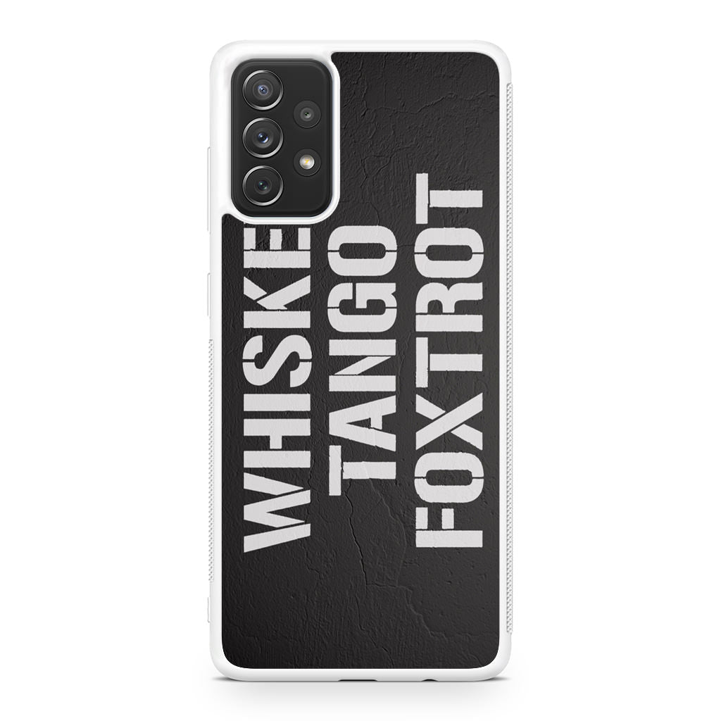 Military Signal Code Galaxy A23 5G Case