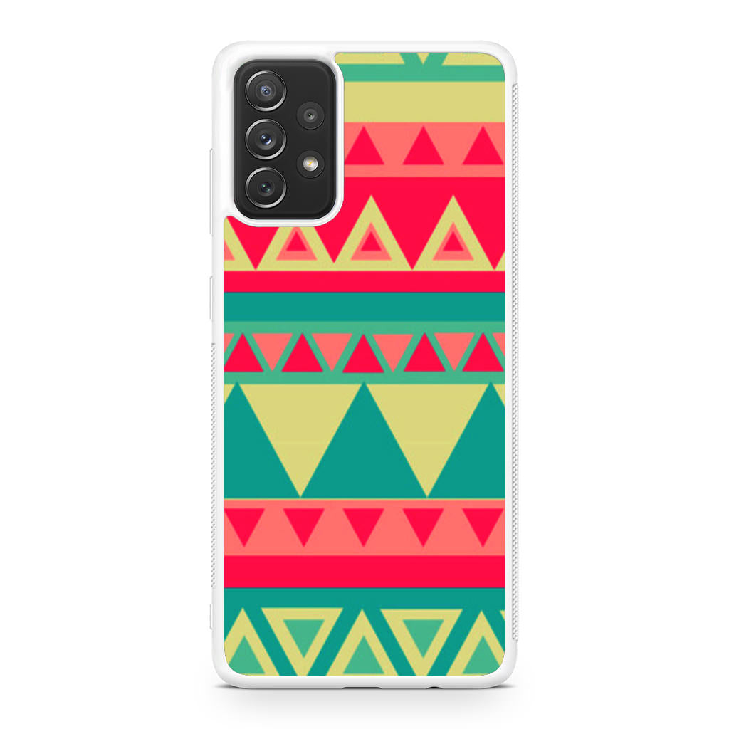 Old Aztec Pattern Galaxy A32 / A52 / A72 Case