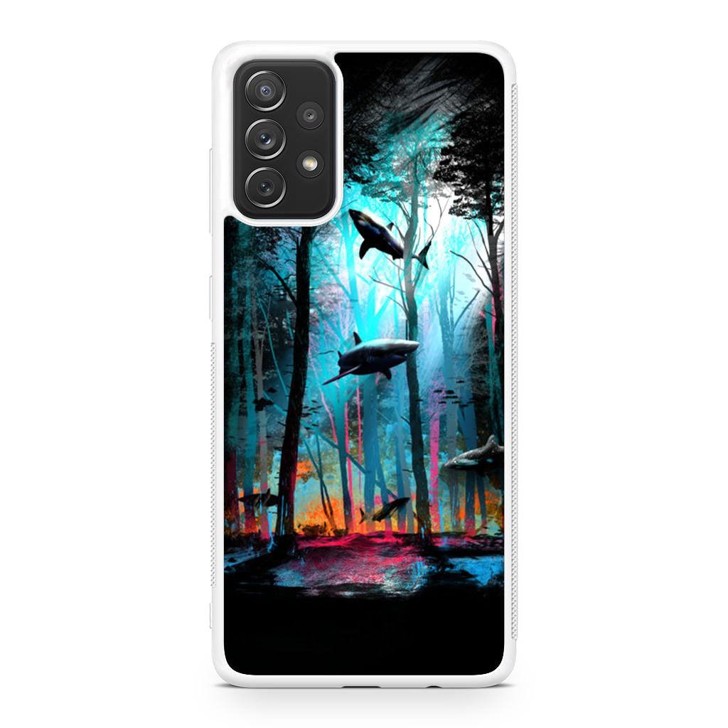 Shark Forest Galaxy A23 5G Case