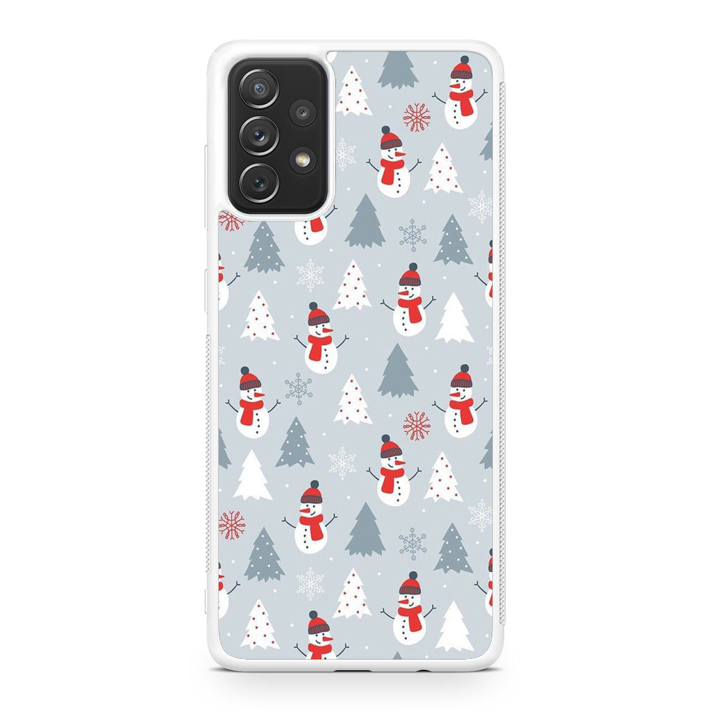 Snowmans Pattern Galaxy A32 / A52 / A72 Case