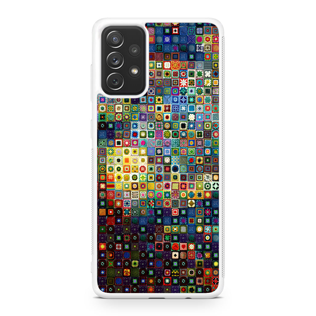 Starry Night Tiles Galaxy A23 5G Case