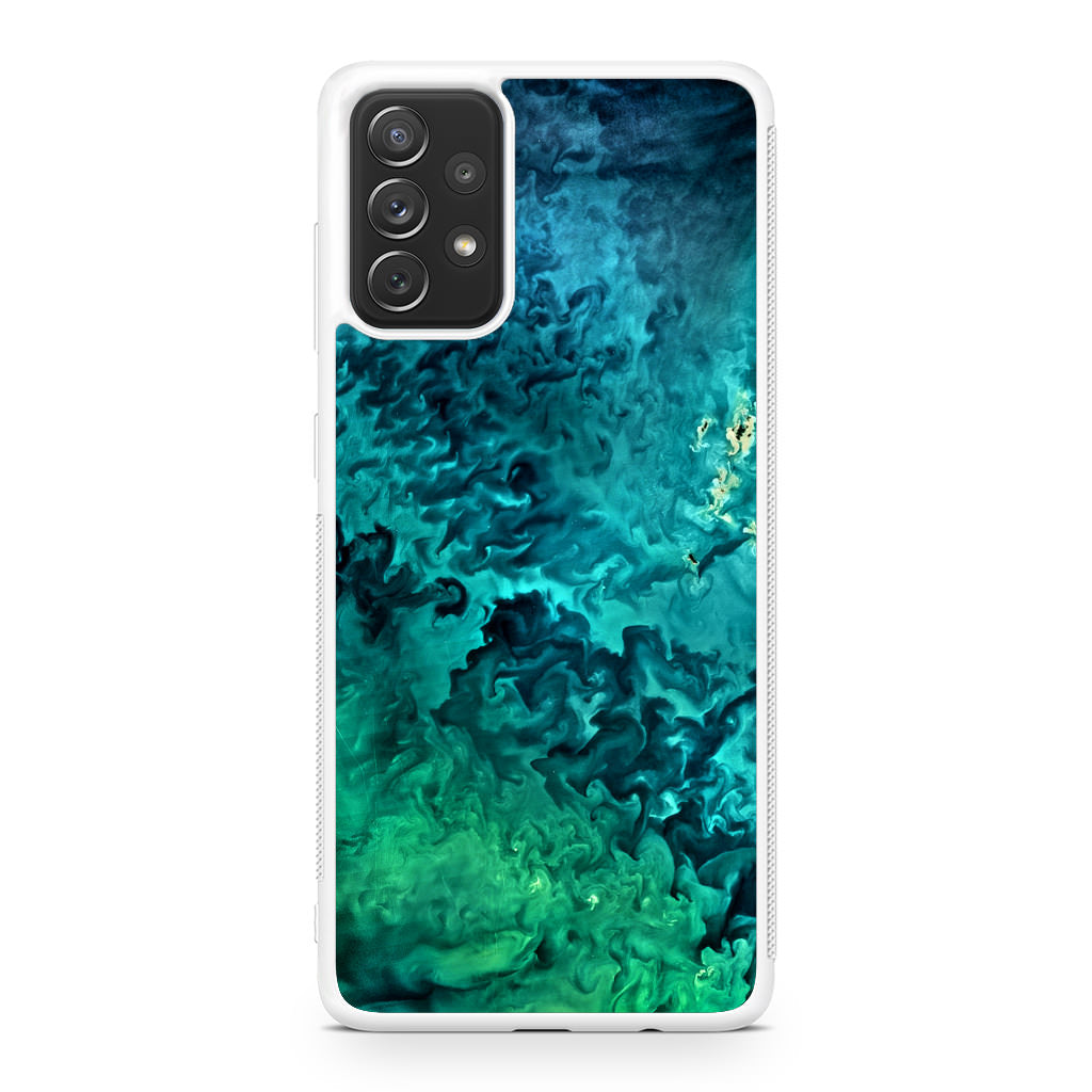 Swirls In The Yellow Sea Galaxy A23 5G Case