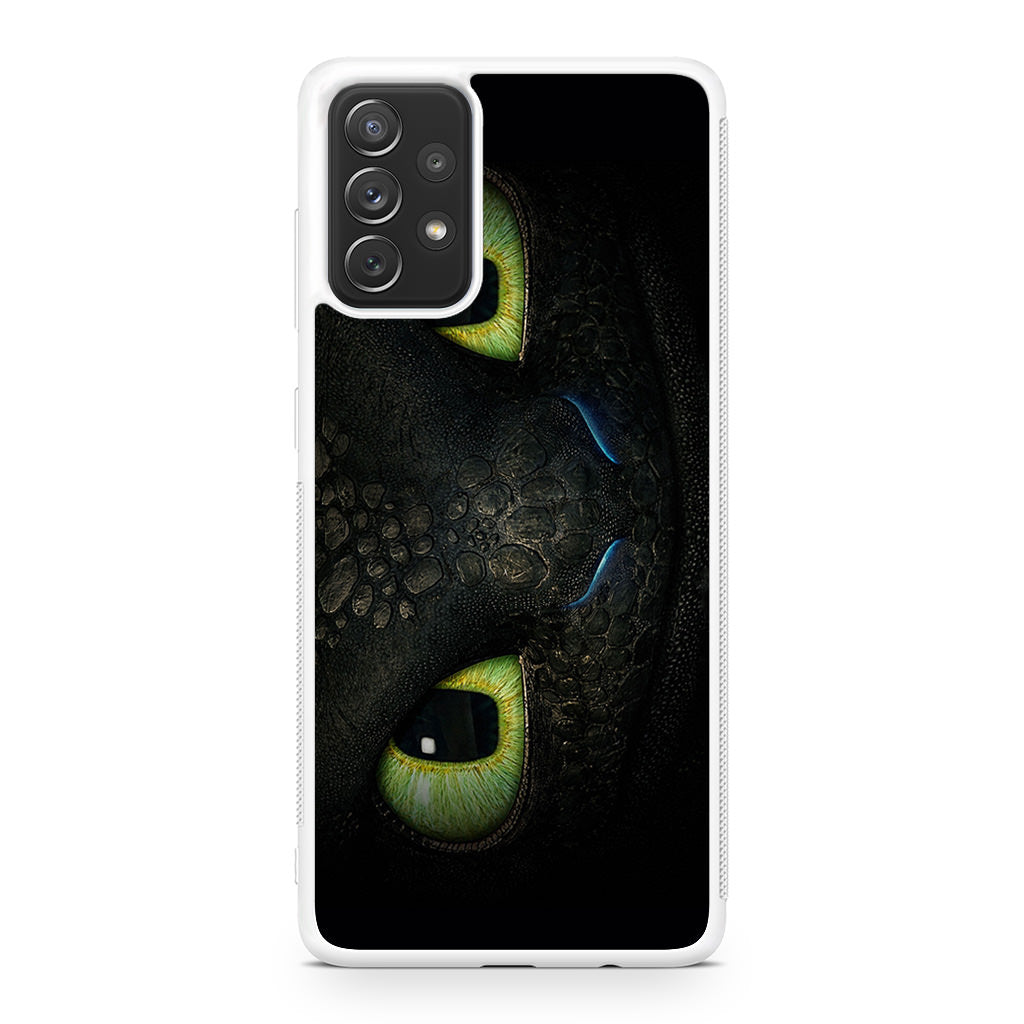 Toothless Dragon Eyes Close Up Galaxy A23 5G Case