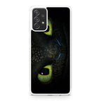 Toothless Dragon Eyes Close Up Galaxy A23 5G Case