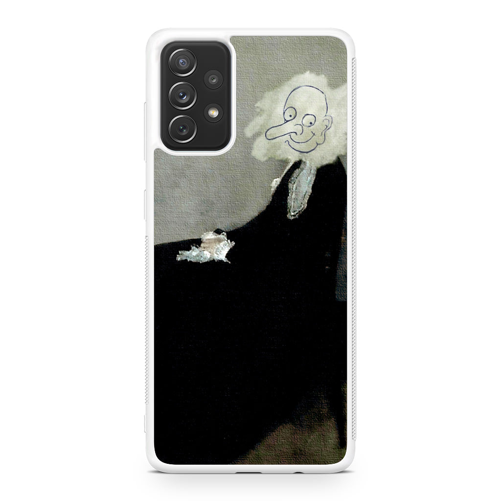 Whistler's Mother by Mr. Bean Galaxy A23 5G Case
