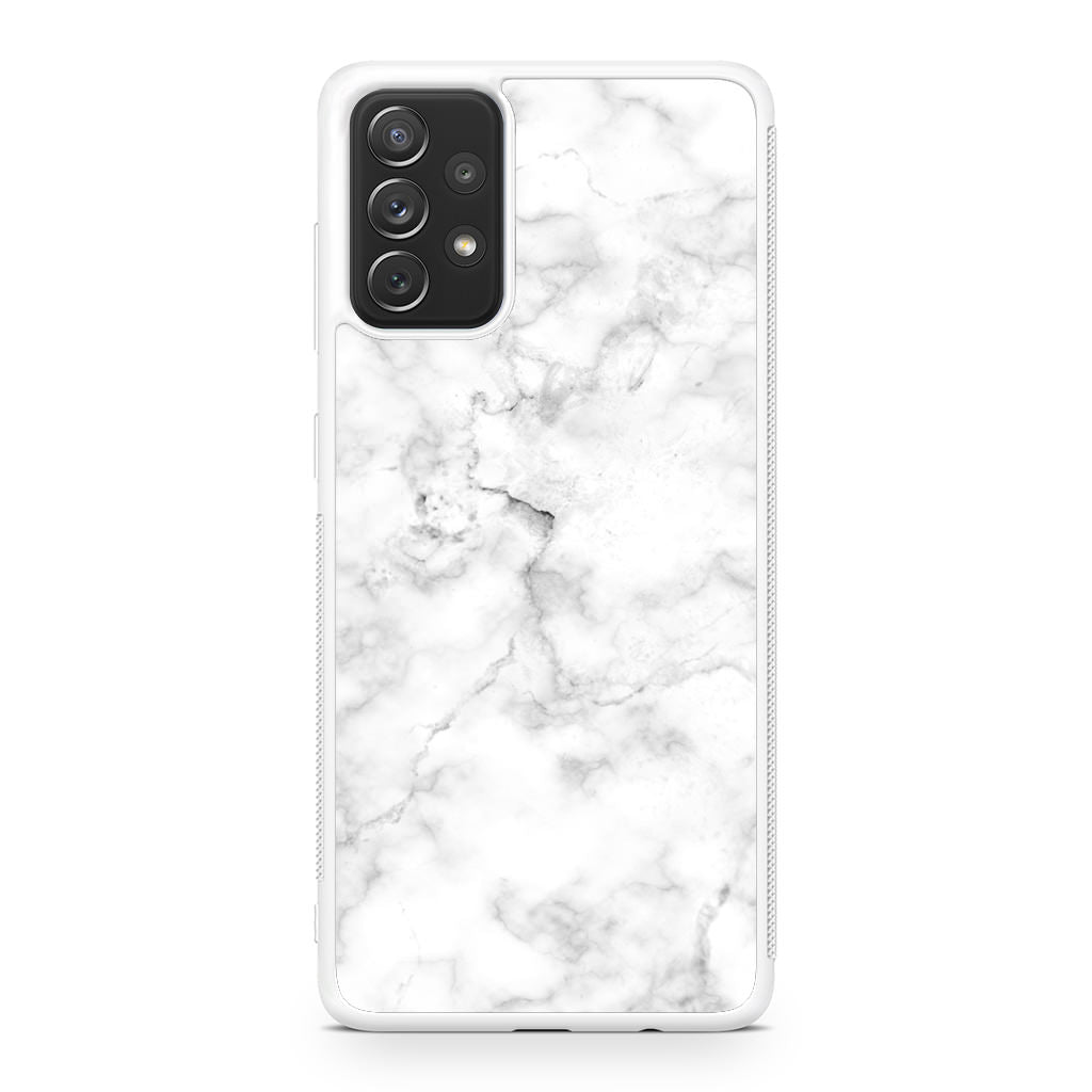 White Marble Galaxy A23 5G Case