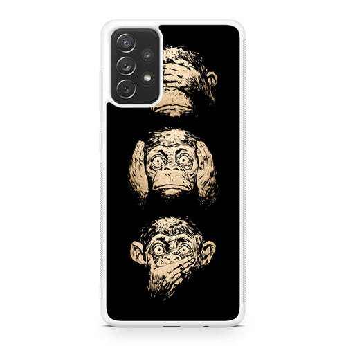 3 Wise Monkey Galaxy A32 / A52 / A72 Case
