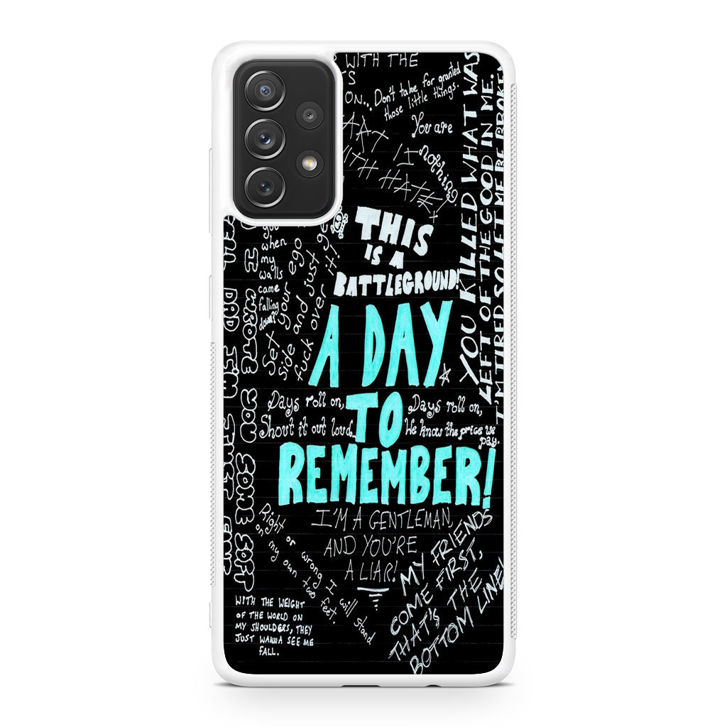 A Day To Remember Quote Galaxy A23 5G Case