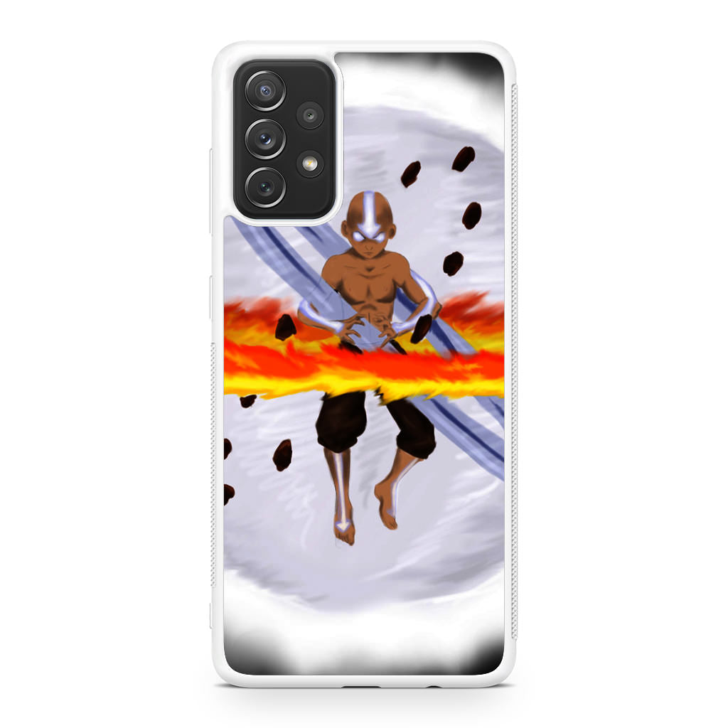 Avatar Aang Controls Four Elements Galaxy A23 5G Case