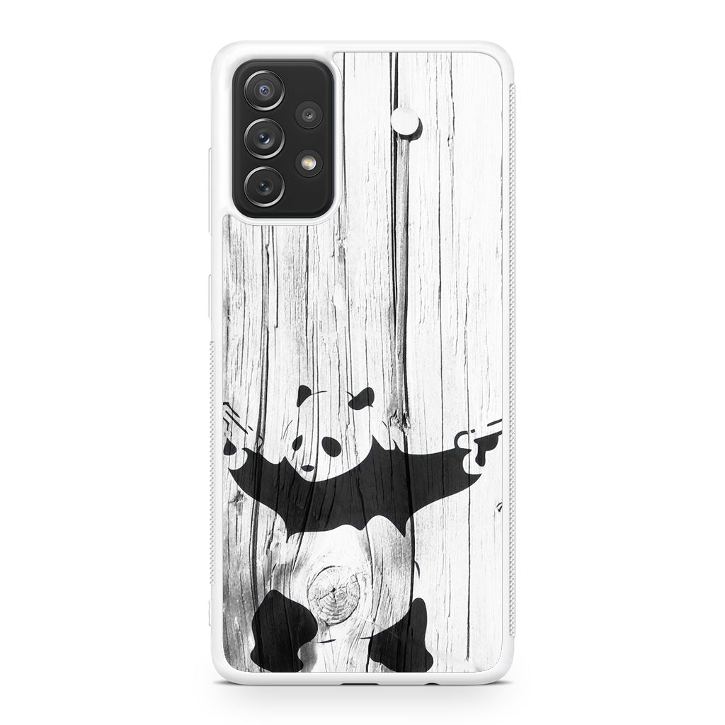 Banksy Graffiti Panda Galaxy A32 / A52 / A72 Case