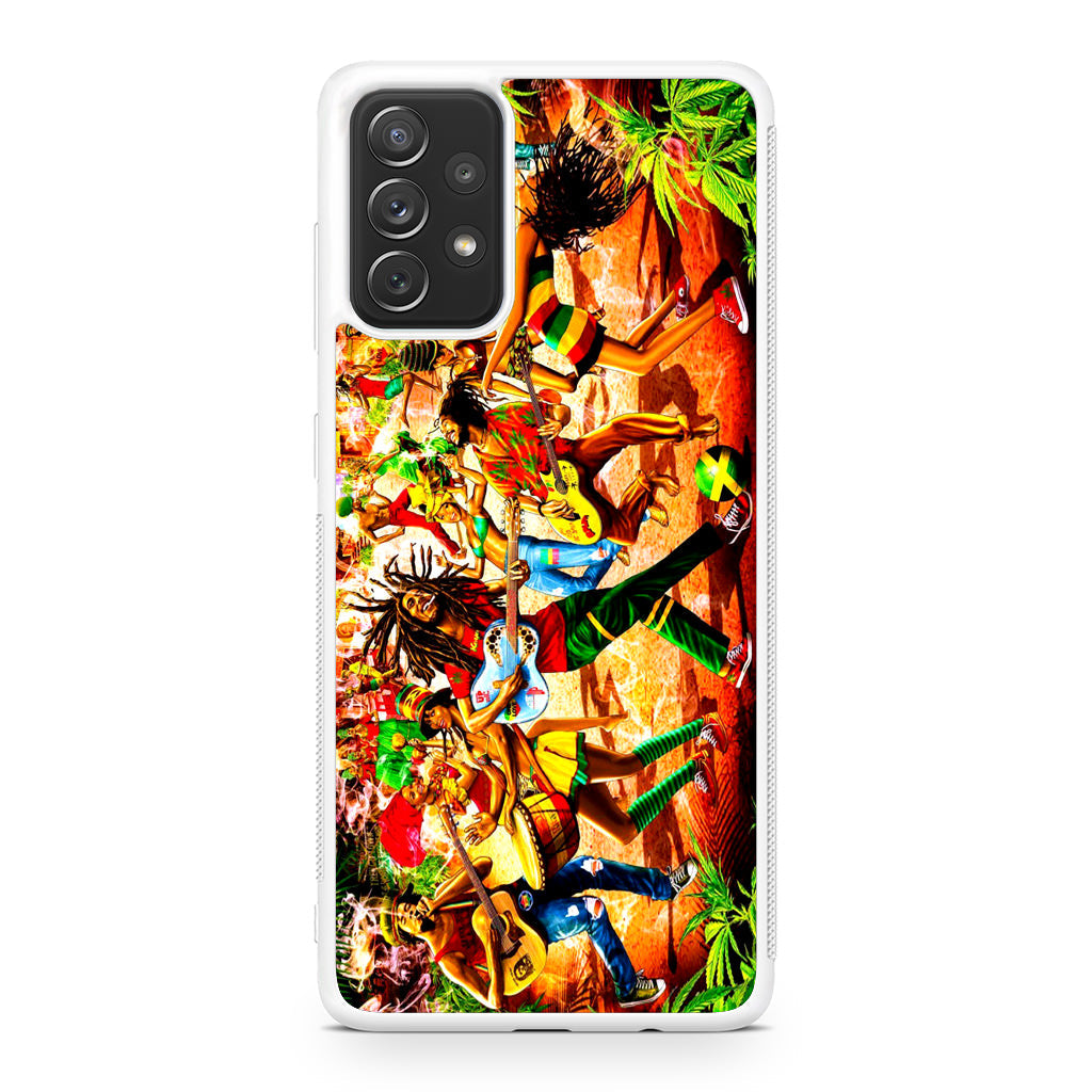 Bob Marley Reggae Galaxy A23 5G Case