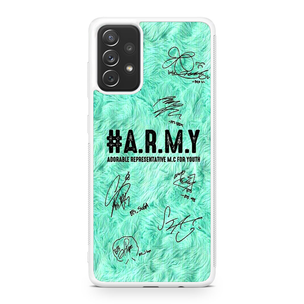 BTS Army Signature Galaxy A32 / A52 / A72 Case