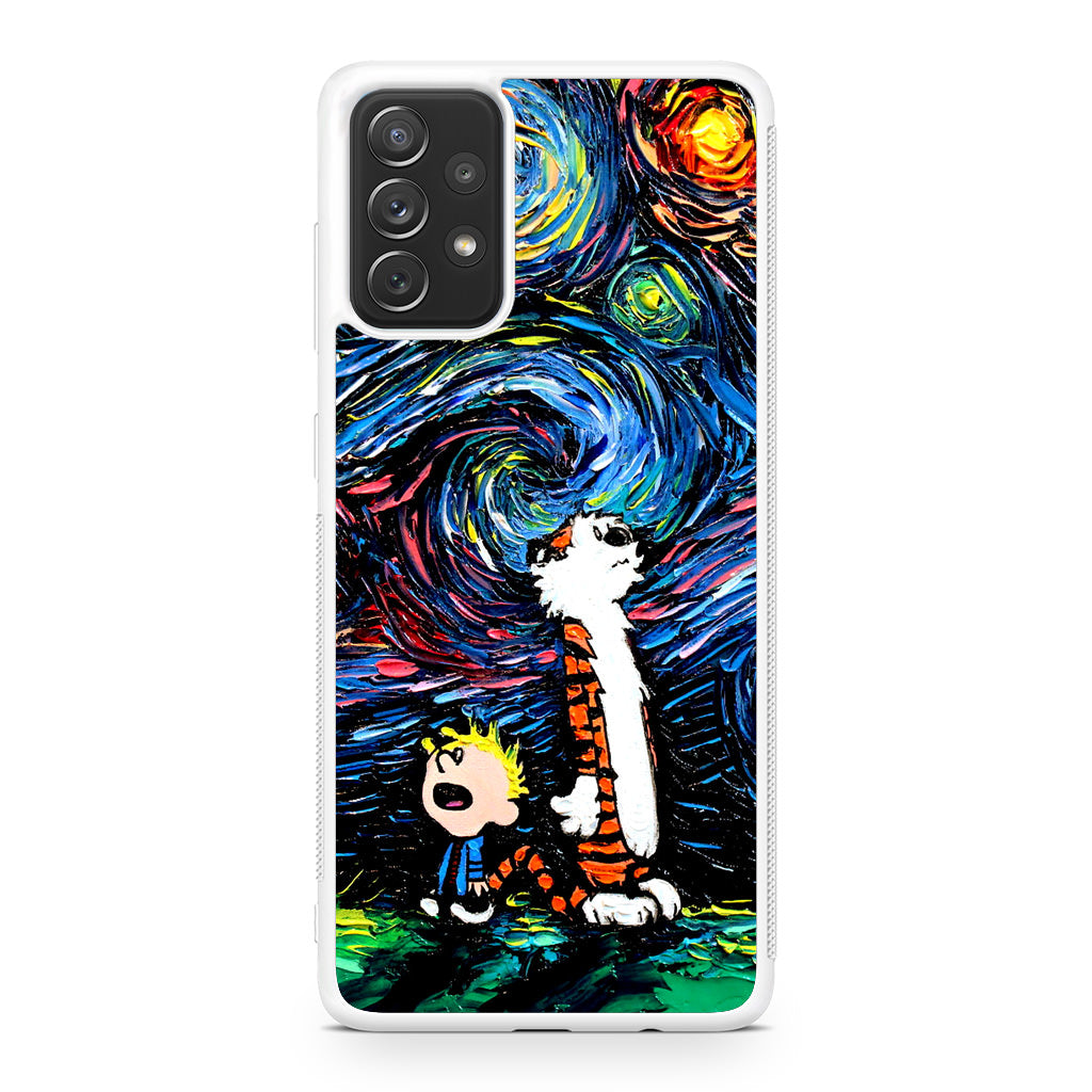 Calvin Art At Starry Night Galaxy A23 5G Case