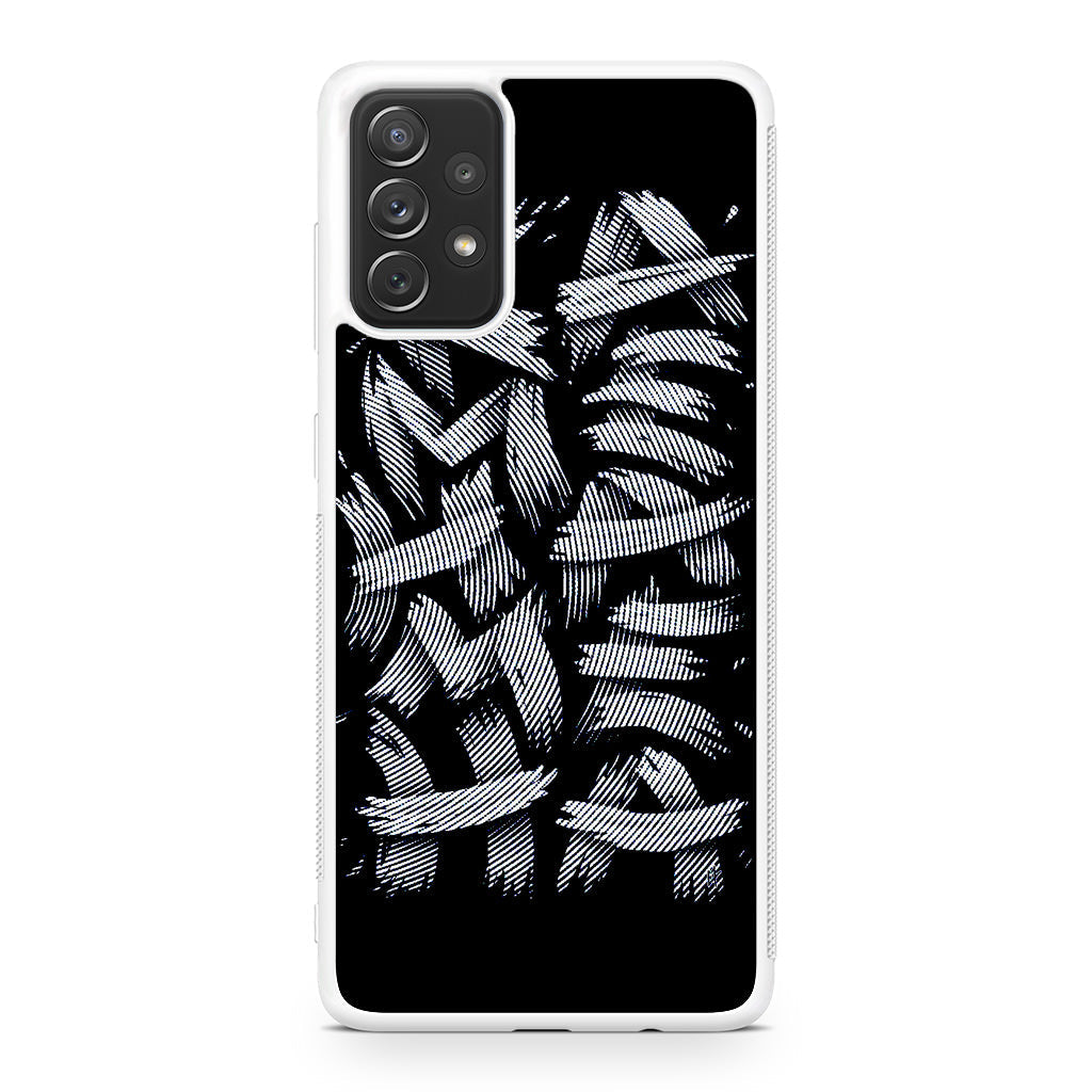 Dragon Ball Kamehameha Font Art Galaxy A23 5G Case