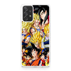 Dragon Ball Z Son Goku Transformation Galaxy A23 5G Case